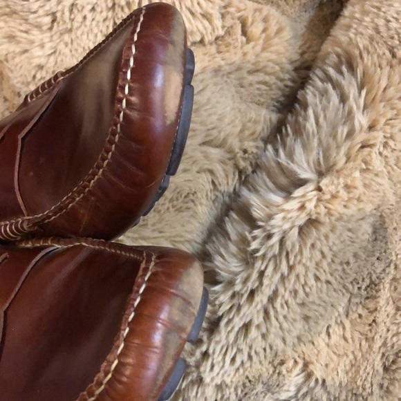 JOHNSTON & MURPHY GIBSON PENNY TAN size 11.5 - Picture 11 of 12